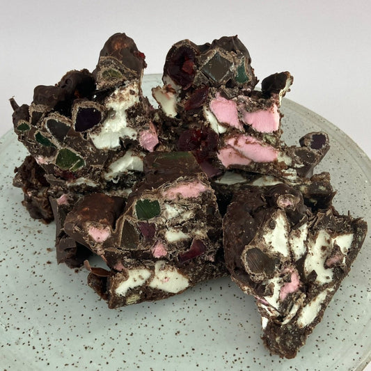 Christmas Rocky Road Slice