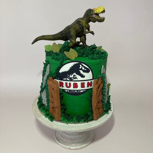 Jurassic Park Cake