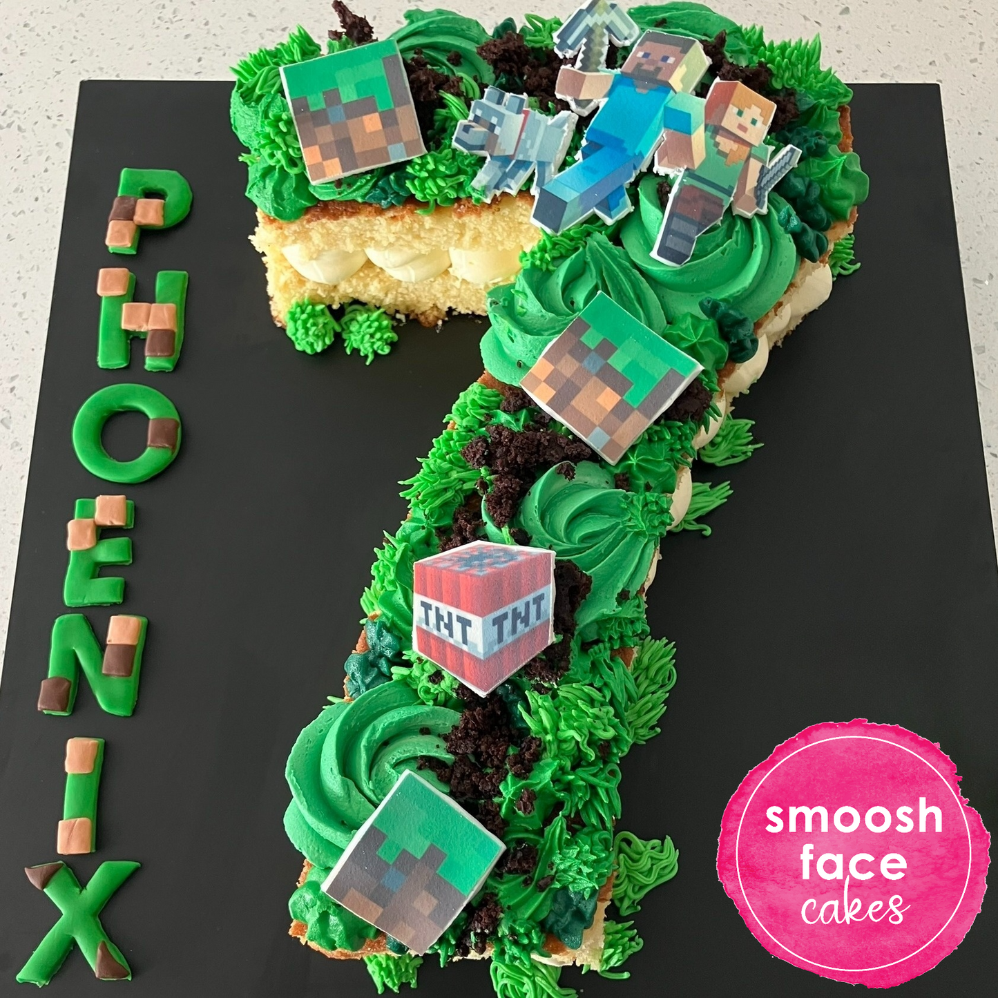 Kids Number Cakes