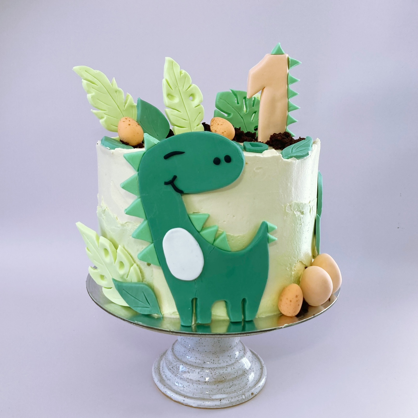 Cutesy Dino Cake